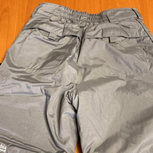 Columbia sportswear ski pants, Gray color, size 10-12, great condition - Picture 6 of 7